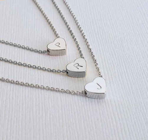 Silver Heart Bracelet Delicate Heart Bracelet Tiny Heart Bracelet Bridesmaid Gift