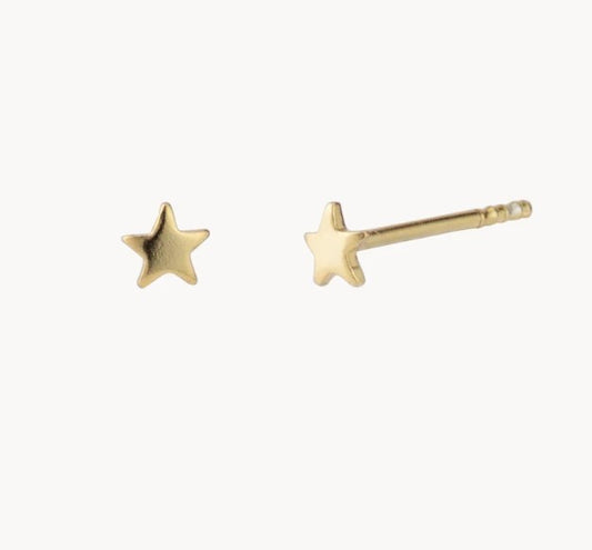 Star stud earrings - Silver Star stud earrings - Minimalist earrings - Dainty studs - Minimalist studs