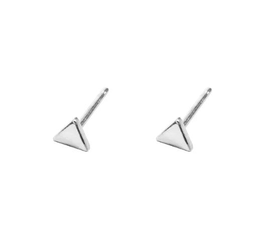 Triangle studs - Dainty studs - Minimalist studs - Tiny triangle studs - Minimal earrings